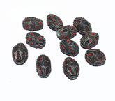 Handmade Kashmiri Beads use for jewelry makings, KASM-53